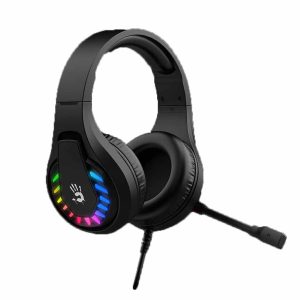 G230 USB 7.1 HEADSET GAMING NEON BLOODY BLACK A4 TECH